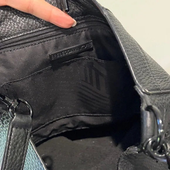 Rebecca Minkoff Black Leather Shoulder Bag - Picture 7 of 7